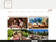 Tablet Screenshot of hotelalparco.net